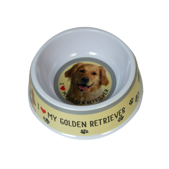 Golden Retriever Dog Bowl