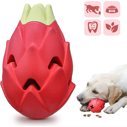 Advertible dog chewing toy and durable natural latex resistant for small, medium and large dogs
