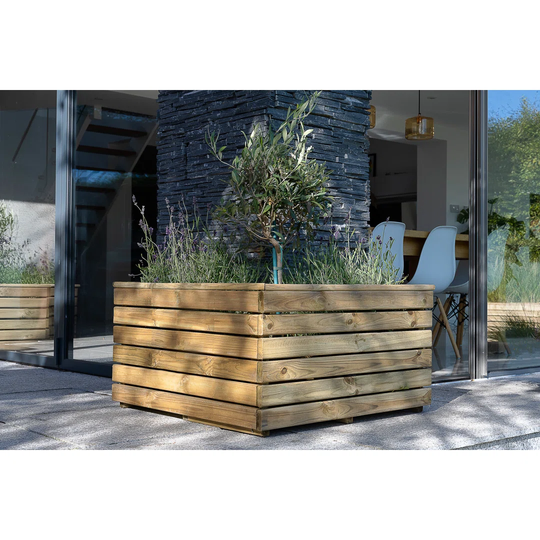 Linear Corner Planter Box