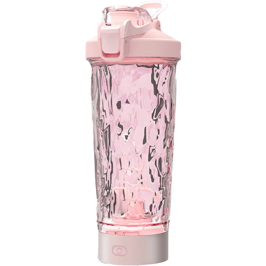 Pesce - Electric Shaker Bottle - Portable usb Rechargeable Protein Shake Mixer, Shaker Cups for Protein Shakes Pink