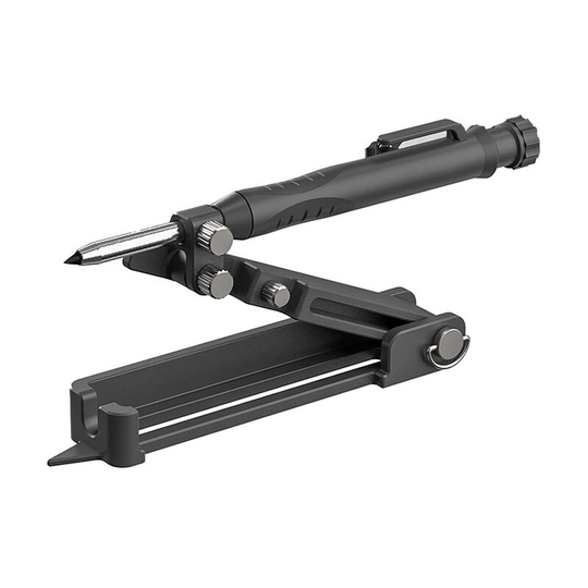Versatile Scribing Tool for Drawing Architects, Scribing Tool with Deep Hole Pencil (Aluminum alloy) - Muff