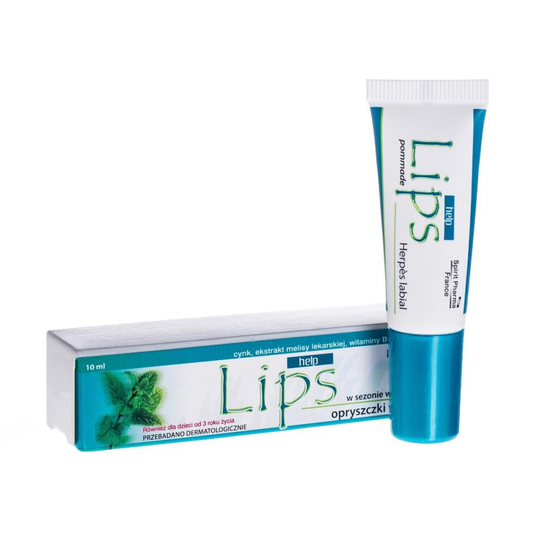 Lips Help, herpes ointment, maść na opryszczkę , 10 ml