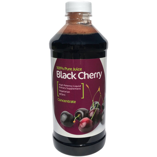 Black Cherry Juice Concentrate 473ml for Gout, Arthritis and Migraine