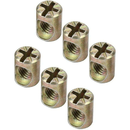 Naxunnn - 30 M6 nuts for grooves and furniture fixings.