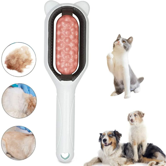 Universal Pet Knot Remover, Pet Hair Brush, Cat Brush, Dog Brush, Reusable Hair Removal Comb, for Long-Haired and Short-Haired Dogs Cats (Pink)