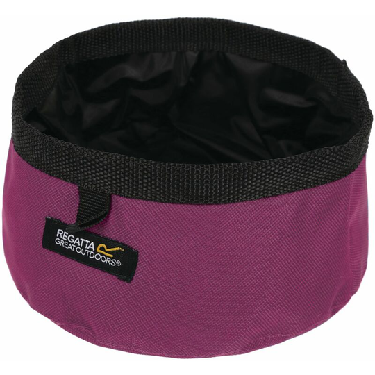 Regatta Pack Away Waterproof Dog Bowl (One Size) (Azalea) - Azalea