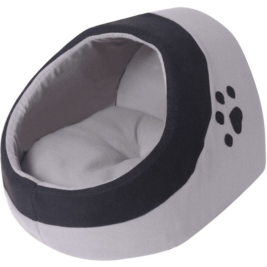 Cat Cubby Grey and Black m Vidaxl Grey