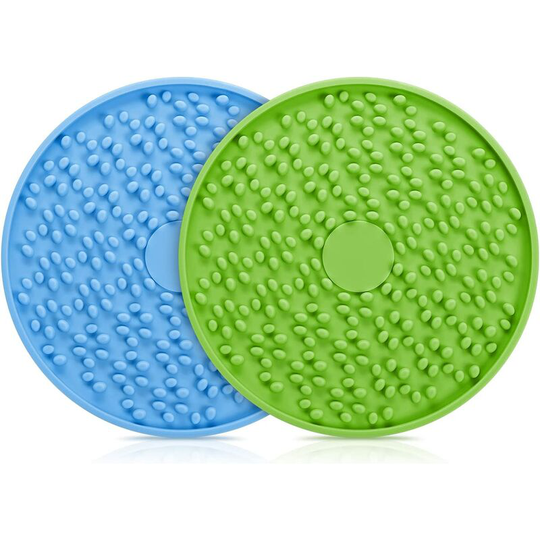 Licking Mat Dog Lick Mat with Suction Cups Silicone Lick Mat Pet Food for Bathing,Topping and Traini