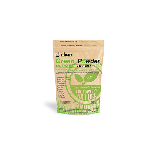 Hion Green Powder - ULTIMATE BLEND - Boost your immune system and give your body the nutrients that it needs! | The ORIGINAL industry-leading Vegan,