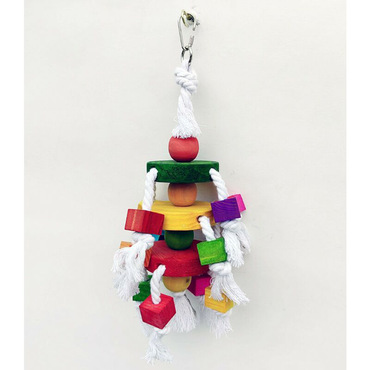 Sun Flowergb - Pet toys, parrot toys, colorful wooden bird toys, grinding chew toys