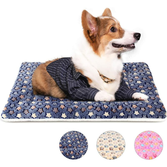 Readcly - Dog Mat Cat Bed Washable Pet Cushion 60X46cm Ideal for Small Medium Dogs and Cats