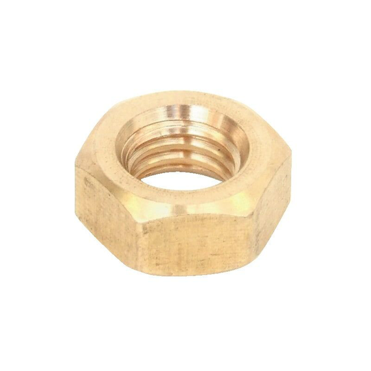 Qualfast M10 Hex Nut Brass CU2/CU3 NI- you get 5