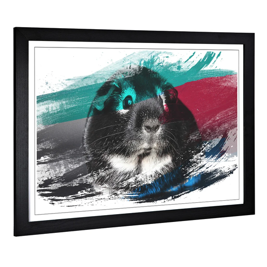 'Guinea Pig' Framed Art Print