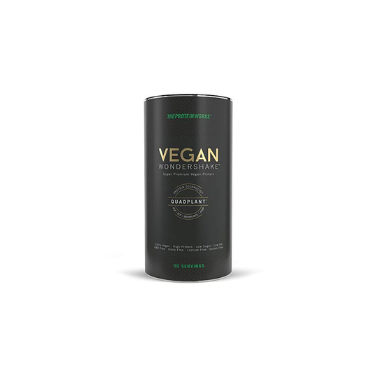 THE PROTEIN WORKS Vegan Wondershake | Vegan Protein Shake | Super Smooth, Amazing Taste | 30 Servings | Banana Smooth | 750 g