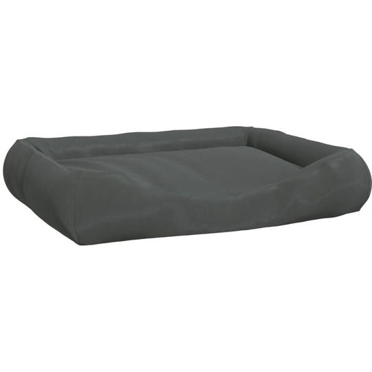 Dog Cushion with Pillows Dark Grey 89x75x19 cm Oxford Fabric Vidaxl Grey