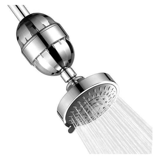 -shower Limescale Filter, 15 Stage Shower Filter With Vitamin C And High Pressure, Water Softener Removes Chlorine And Heavy Metals, Revit
