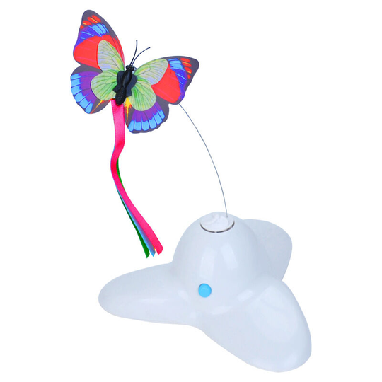 Cat Toy Interactive Cat Toy for Indoor Cats/Kittens, Automatic Cat Toy, 360 Degree Rotating Butterfly Cat Toy with Sensor Switch,