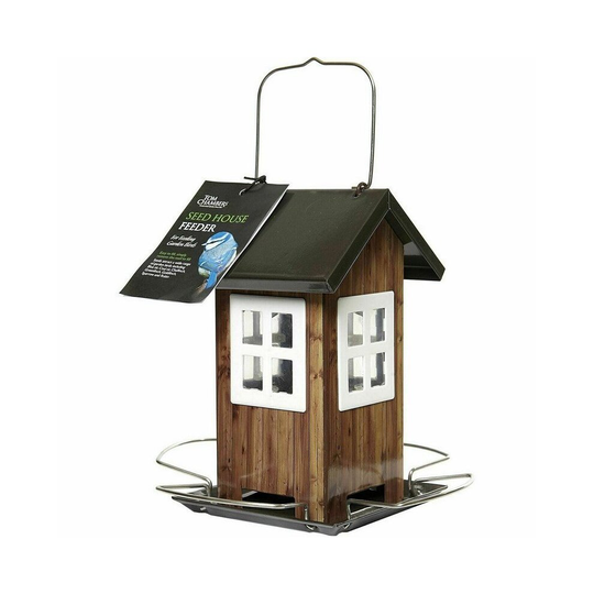 Tom Chambers Bird Seed House - Brown