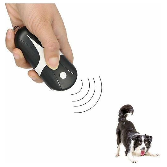 Thsinde - thsidne Handheld Dog Trainer Ultrasonic Dog Repeller Electric Handheld Dog Trainer Sonic Dog Repellent Bark Control Device Pet Supplies
