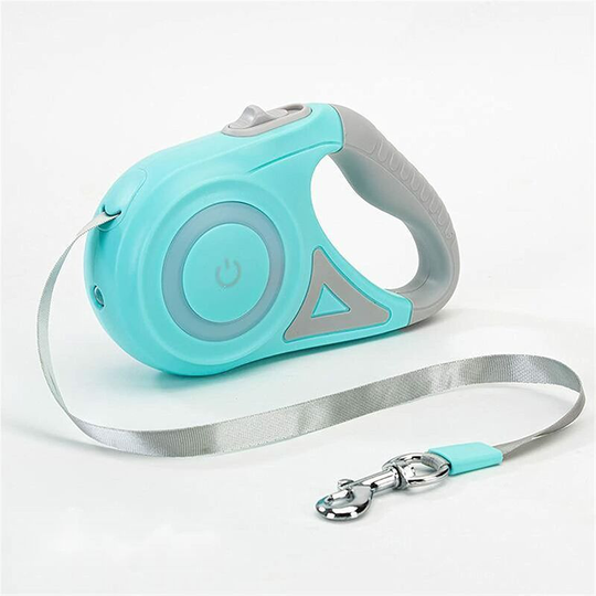 Retractable Dog Leash for Small Medium Large Dogs. Night Walking Retractable Leash(Green 9.8ft)