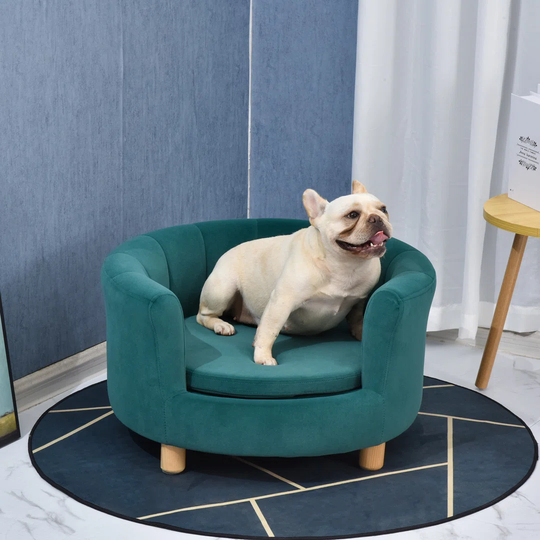 Grimsby Dog Sofa in Green