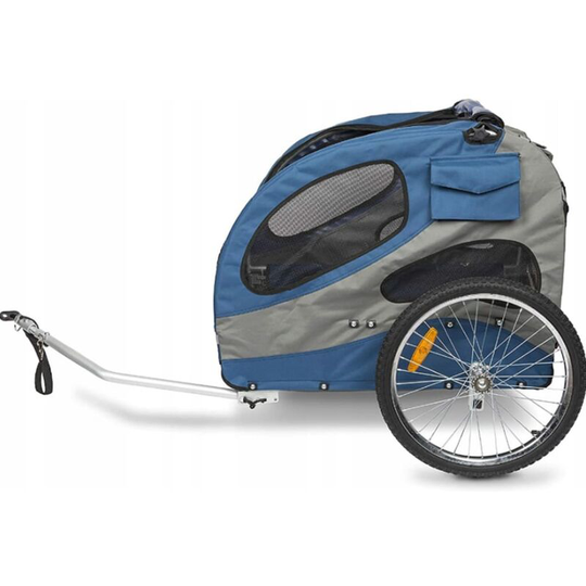 Dog Bike Trailer Happy Ride l Blue Petsafe Blue