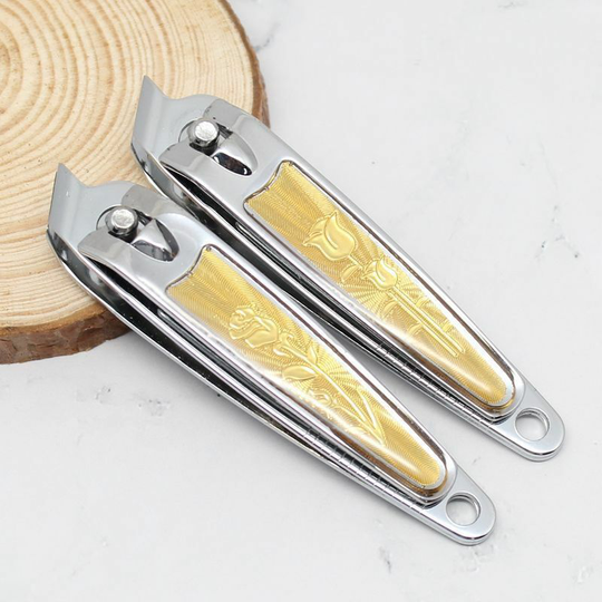 Large oblique home nail clippers large oblique scissors adult manicure tools carbon steel nail clippers nail scissors,2pcs
