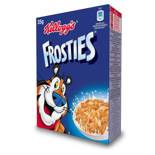 Kelloggs Frosties Cereal Portion Packs - 1x40x35g