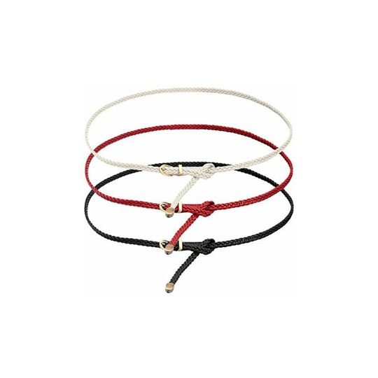 Womens Plus Size Belt Braided Metal Ring Skinny Waist Belt Thin Waistband