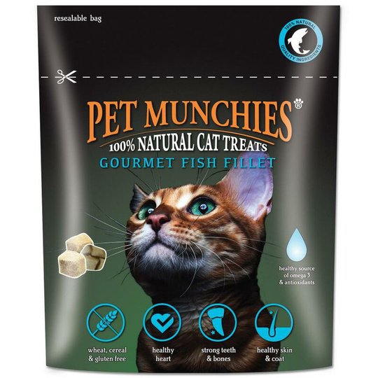 Gourmet Fish Fillet Cat Treats (10g) (May Vary) - May Vary - Pet Munchies