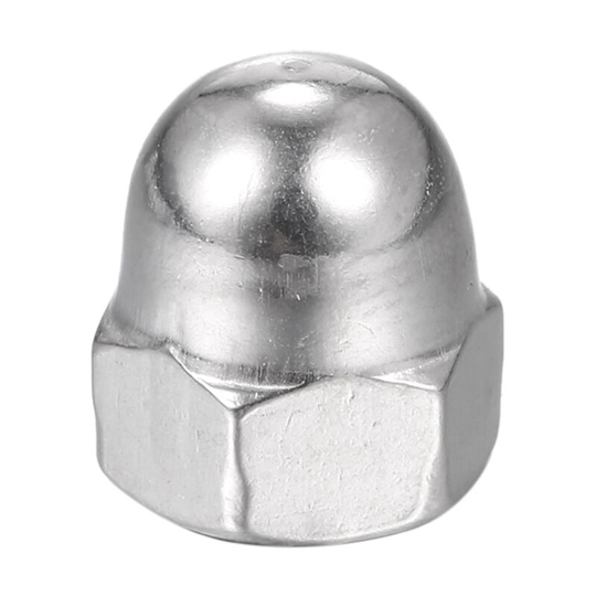 Asupermall - DIN1587 304 Stainless Steel Nut Anti-skid Cap Nuts,M6 - M6