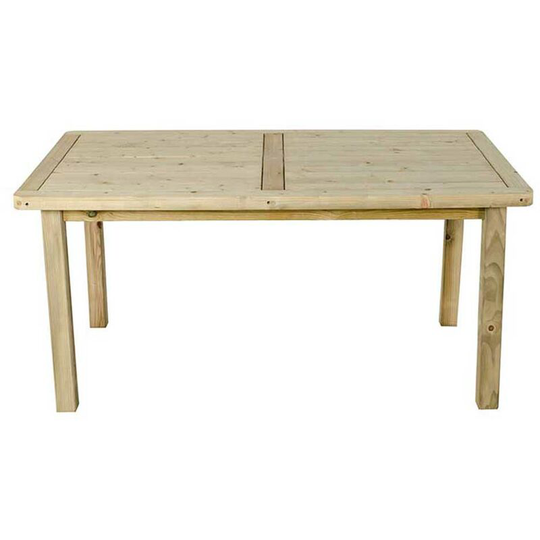 Forest - Wooden Rosedene Single Garden Patio, Terrace Courtyard Table Pressure Treated