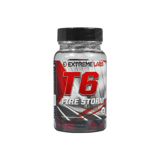 T6 Fire Storm (90 Capsules) Thermogenic Fat Management