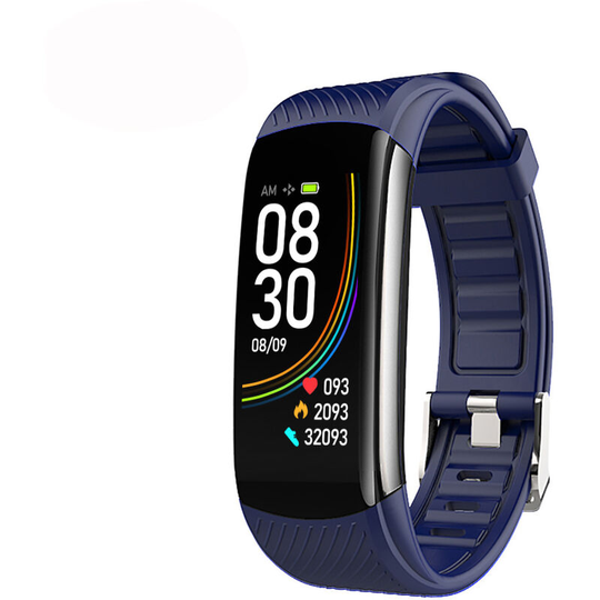 Fitness Tracker with Blood Oxygen Heart Rate Blood Pressure Monitor Waterproof, Blue - Muff