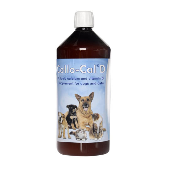 Collo Cal D - Liquid Calcium & Vitamin D For Cats & Dogs 1L