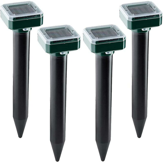 4pcs Repellent Ultrasonic Solar Powered Waterproof For Garden Lawn Thsinde