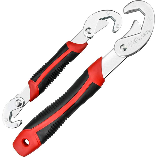 Pack Adjustable Wrench, Adjustable Wrench, Snap Grip Universal Wrench, Multifunctional Nut Clamp, Adjustable Wrench Kit Professional Tools 22-32Mm,