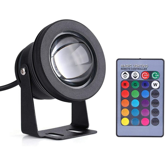 Marine pond lighting boat yacht Projector led 10W 12V rgb Projector & agrave; IP65 waterproof led water for pond aquarium lamp operating temperature
