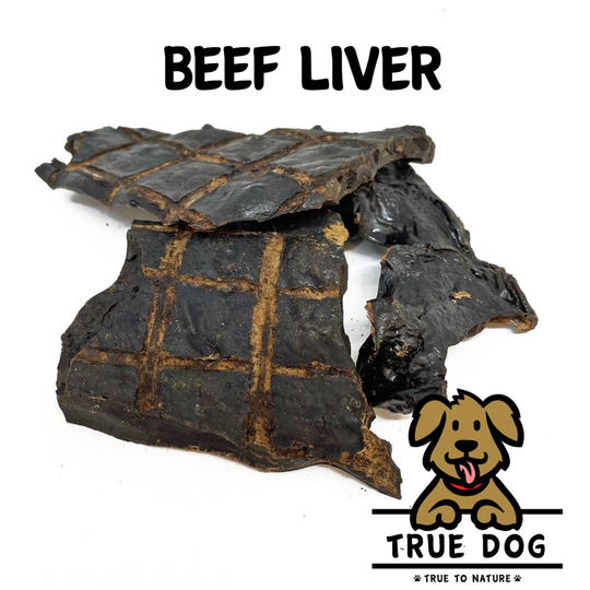 (2kg) Dried Beef Liver - 100% Natural, healthy Dog & Puppy training treat