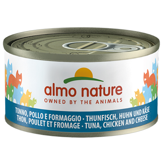 Almo Nature Mega Pack 48 x 70g - Tuna, Chicken & Cheese