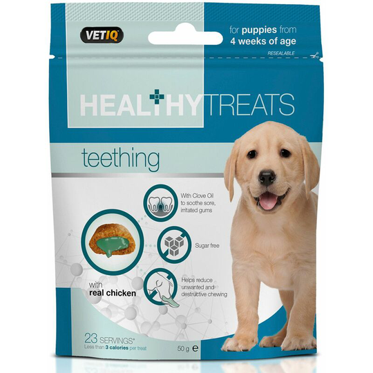 Vetiq Healthy Treats Teething For Puppies - 50 Gm - 3456