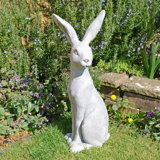 Corona Hare Sitting Statue