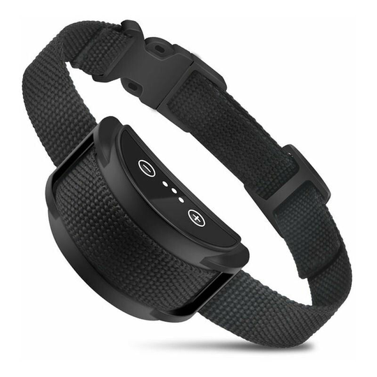 Anti Bark Collar for Dogs, Capsule Anti-Fugue Collar, Rechargeable Electric Collar, Automatic Training Collar, 5 Vibration Levels, Rain, Snow,