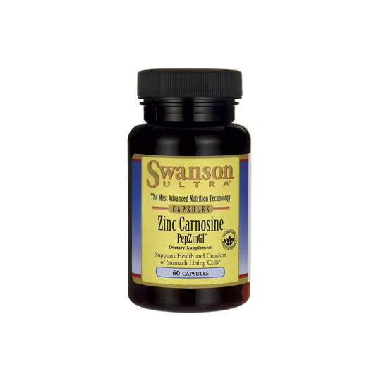 Swanson Zinc Carnosine PepZin GI - 60 caps