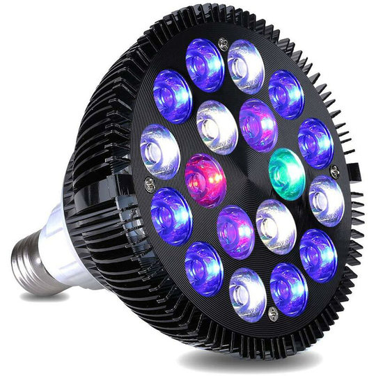 Thsinde - PAR38 led full spectrum coral reef plant grow fish light aquarium tank E27 18w