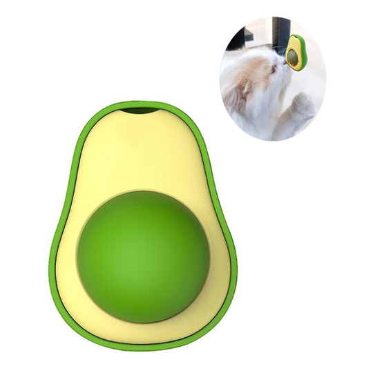 Avocado Catnip Edible Ball Kitty Cat Toys Lick Teeth Dental Cleaning Cat 1pcs