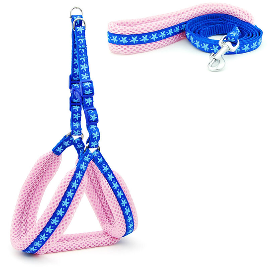 Reflective Dog Collar And Leash Set With Matching Padded Collar Strap And Grip Strap