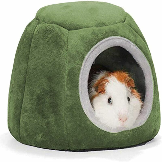 Small Warm Bed for Guinea Pigs, Hamsters, Cute Nest for Small Animals Squirrels, Hedgehogs, Ferrets, Cuddle Cave for Rats, Babies, Chinchilla