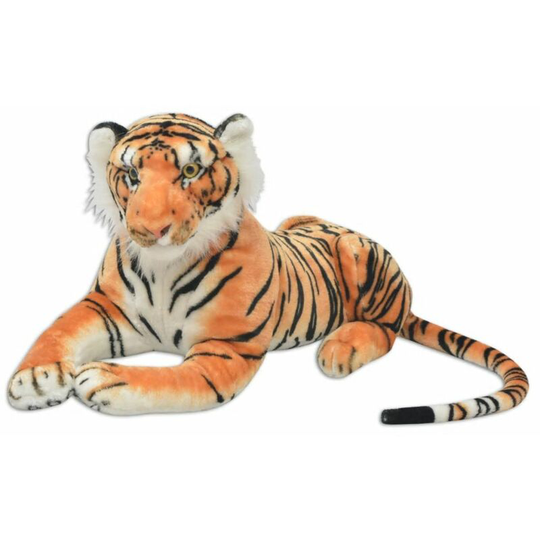 Tiger Toy Plush Brown xxl