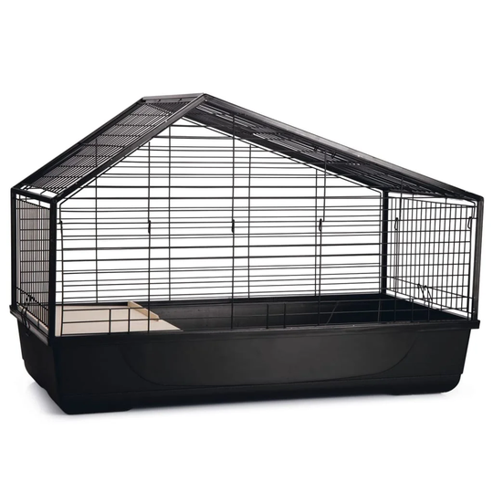 Beeztees Indoor Rabbit Cage Desi 100 x 52 x 68cm Black